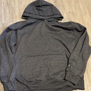 Kangol Charcoal Hoodie - missing draw string